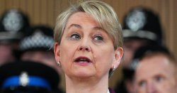 Yvette Cooper refuses to take down webpage promising home and £49 a week to asylum seekers