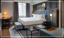The Queens Hotel: Leeds’ Art Deco gem has had a modern makeover – one thing stands out