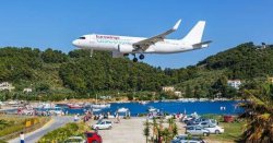 Airport with UK flights and one of Europe&#039;s shortest runways has hair-raising landing