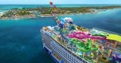 World&#039;s largest cruise ship sets sail with 20 decks, seven pools and 5,000 passengers