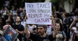 Popular holiday spot turns on tourists &#039;Gringos out!&#039;