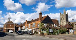 Beautiful historic town loved by film crews is filled with pretty cottages