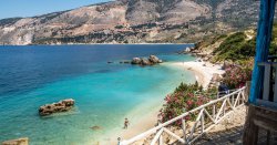 The pretty Greek island with 1 of world&#039;s &#039;best&#039; beaches - not Corfu or Crete