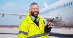 Planes are &#039;walked on leash&#039; before <b class='text-danger'>takeoff</b> for vital safety reason