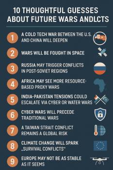 10 Thoughtful Guesses About Future Wars and Conflicts — A Global Perspective