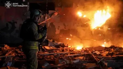 Massive Russian bombardment kills at least five as strikes hit 11 regions of Ukraine