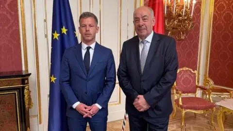 Péter Magyar pushes for rapid handover after landslide victory over Orbán